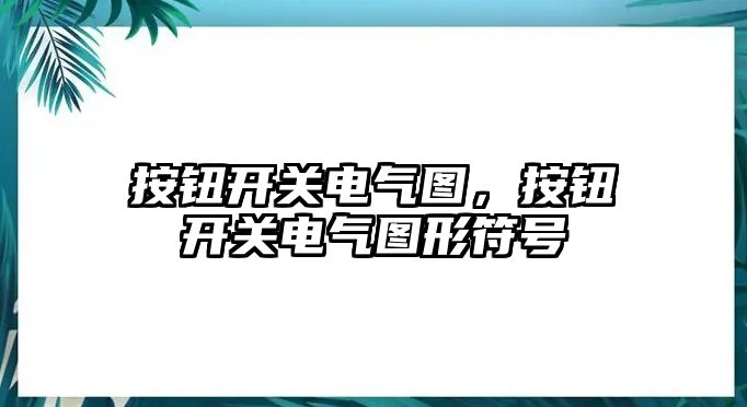 按鈕開關電氣圖，按鈕開關電氣圖形符號