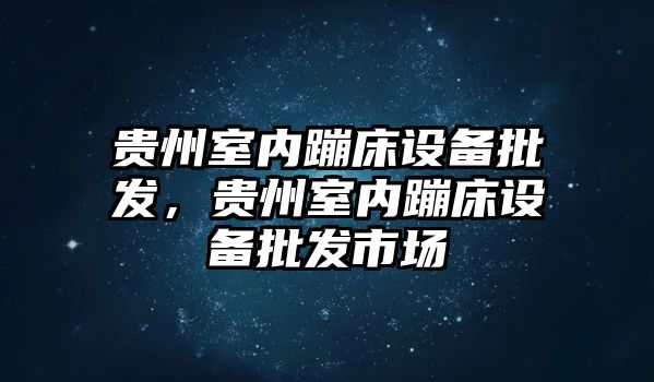 貴州室內蹦床設備批發，貴州室內蹦床設備批發市場