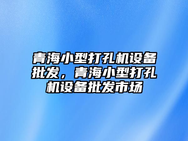 青海小型打孔機設備批發，青海小型打孔機設備批發市場