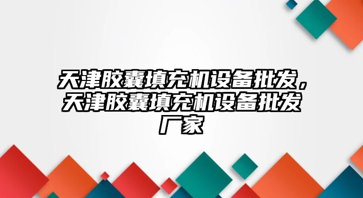 天津膠囊填充機設備批發，天津膠囊填充機設備批發廠家