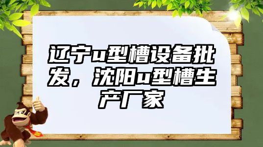 遼寧u型槽設備批發，沈陽u型槽生產廠家