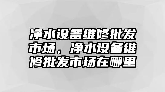 凈水設備維修批發市場，凈水設備維修批發市場在哪里