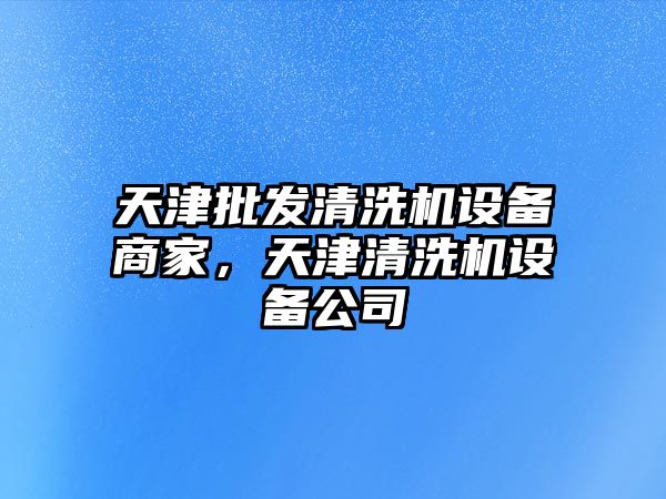 天津批發清洗機設備商家，天津清洗機設備公司