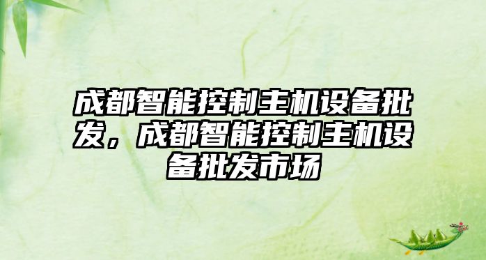 成都智能控制主機設備批發，成都智能控制主機設備批發市場